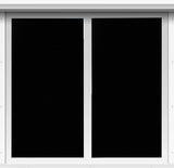 Window Film - Blackout Window Film - Blackout Window Film - Sun Protection - Anti-Peep - Adhesive Window Film - Blackout Cloth - Black - Including Squeegee - Easy Installation - Window Sticker - 45x100cm - Supplied with Self-Adhesive Backing