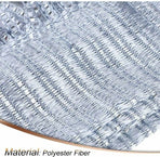 Fly screen curtain - Door curtain - Glitter mosquito net - Anti-fly door curtain - 100 x 200 cm - With silver thread - Polyester - white - Decorative curtain - Mosquito net