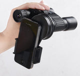 Smartphone Holder - Mobile Phone Adapter Mount - Smartphone Photography Accessory - Phone Camera Lens Set - Clip-On Design - for spotter's/binoculars/telescope with Ø 2.5 - 4.5cm