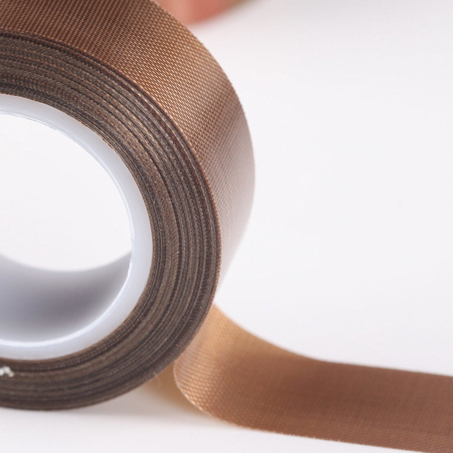 Heat Resistant Tape - Brown - Reliable Bond - Galvanized Silicone Insulating Tape - Teflon - 30mm*10m*0.18mm