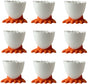Egg Cups - 9 pieces - Egg Holder - Egg Rack - PP - Egg Cups - Table/Kitchen Items - Egg Storage - White