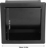 toilet roll holder - Built-in - black toilet roll holder - black toilet roll holder - toilet roll holders - toilet roll holder - stainless steel - for bathroom - toilet roll holder