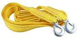 Tow rope Tow strap Tow rope car - 4 m 5000KG - nylon and steel - yellow - Extra Image