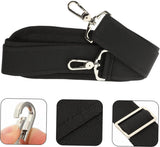 Bag strap - shoulder strap - adjustable shoulder strap - for shoulder bag, carrying bags - accessories - bag strap - computer bag strap - single shoulder strap - black - nylon - 133cm*3.8cm