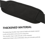 Bag strap - shoulder strap - adjustable shoulder strap - for shoulder bag, carrying bags - accessories - bag strap - computer bag strap - single shoulder strap - black - nylon - 133cm*3.8cm