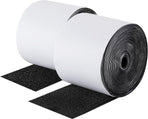 Self-adhesive hook and loop tape 5 meters - hook and loop tape - Black - Strong double-sided self-adhesive tapes - Black - 5m*10cm - Grip tape - Hook and loop tape