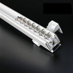 20 Pieces - Curtain Runners - Curtain Runners - Curtain Rollers - Curtain Rail Rollers - Gliders - Curtains - Curtain Gliders - White - Alloy - 3.45*1.5cm