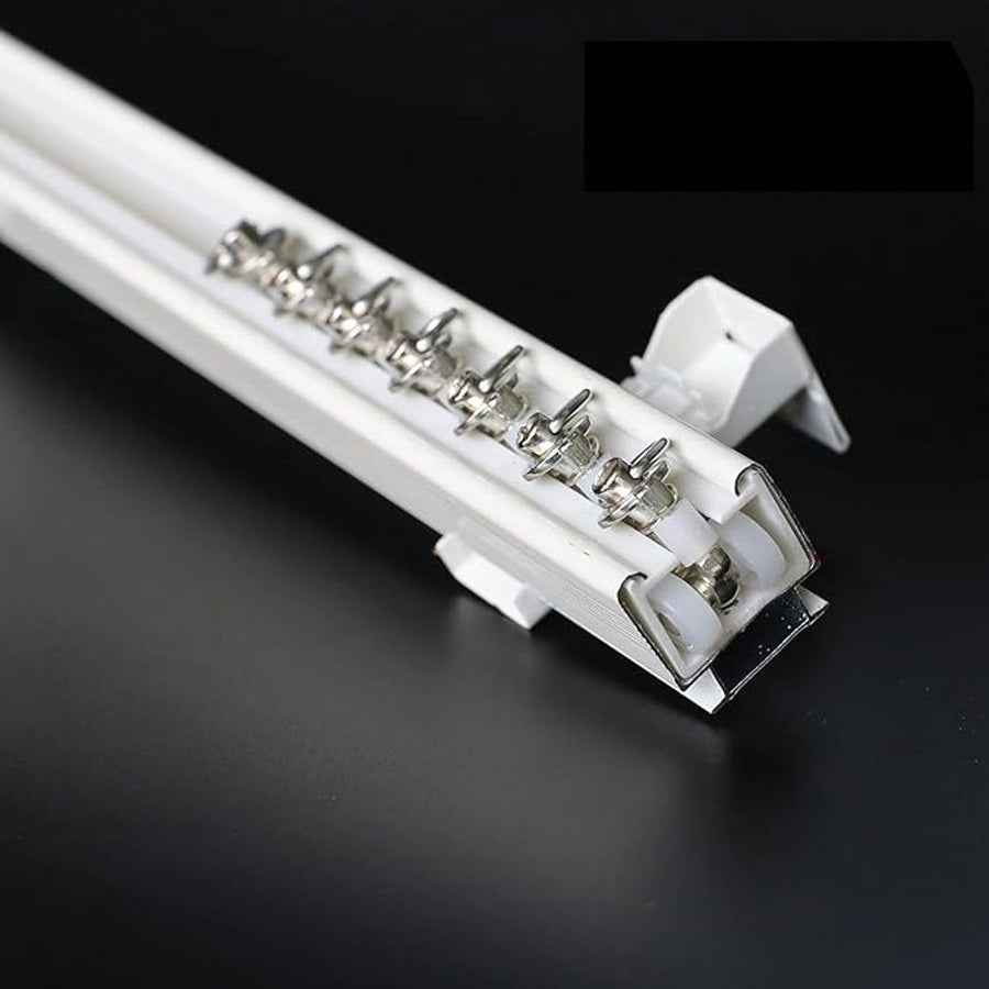 20 Pieces - Curtain Runners - Curtain Runners - Curtain Rollers - Curtain Rail Rollers - Gliders - Curtains - Curtain Gliders - White - Alloy - 3.45*1.5cm