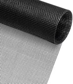 piece - Window screen 120 x 250 cm - Black - Mesh - Universal Window Screen - Custom-made screen mesh - Make your own screen - Anti-mosquito - Insect screen - Door screen