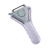 Peeler - 3-in-1 peeler - Ergonomic - Can be used for peeling, grating and slicing - Blue