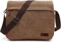 Men's shoulder bag canvas shoulder bag laptop bag school bag