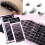 DIY Eyelash Extension Individual Cluster False Eyelashes