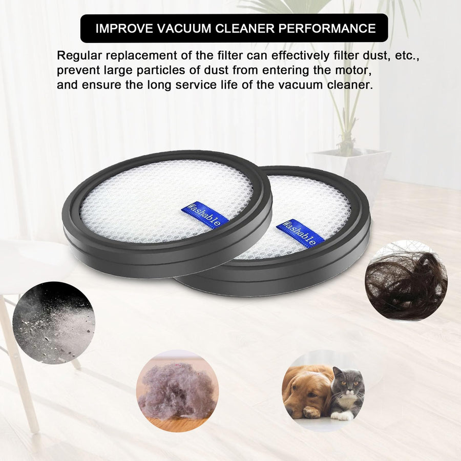 x Replacement Filter for PrettyCare W200/W300/W400/P1/P2 Vacuum Cleaner, Washable.