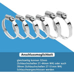 Pool Shutoff Valve 32mm Hose Connection 2-Pack Double Split Pool Maintenance Valve