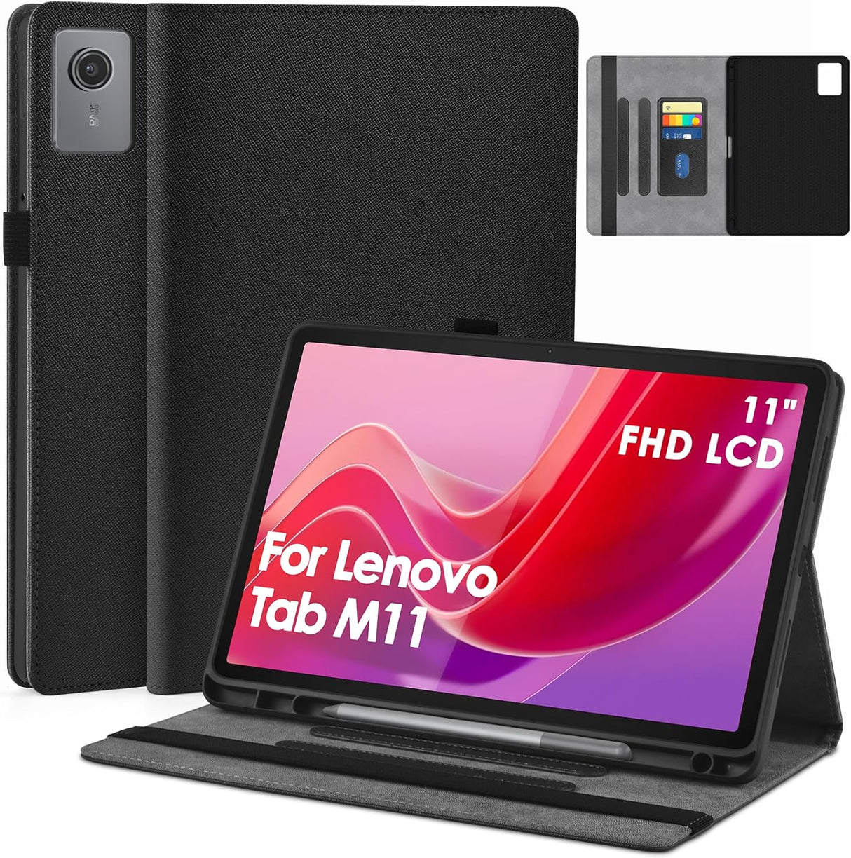 Lenovo Tab M11 Case Black KATUMO Compatible