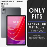 Lenovo Tab M11 Case Black KATUMO Compatible - Front View