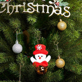 Gold Star Christmas Tree Baubles Hooks, 100 Pack for Decoration - Top-Down View