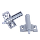 20pcs/pack Kitchen Door Stop Drawer Soft Quiet Closing Damper Buffers Grey/White - Close-Up Angle