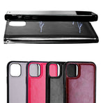 iPhone 12 - Leather Case / Protection Pink