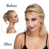 1pc Synthetic Braiding Hair with Adjustable Belt Braided Bohemian Style Women Hairstyle 10 10 Athree strand braid