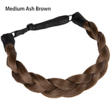 1pc Synthetic Braiding Hair with Adjustable Belt Braided Bohemian Style Women Hairstyle 10 10 Athree strand braid