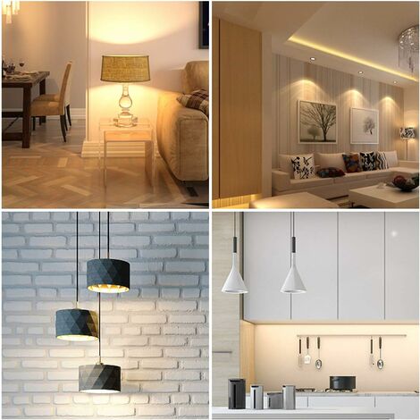 G6.35 LED Bulb 12V 7W 50W Equivalent Warm White 3000K 360 Degree Beam Angle for Cabinet Lighting Non Dimmable 2 Pack