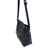 Black Shoulder Bag for Women - Front View