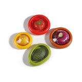 4pcs Reusable Food Storage Container Compatible with Avocado Tomato Saver Lemon Saver Container