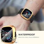 Fitbit Versa 4 Sense 2 Screen Protector Case 4-Pack Shockproof Soft TPU Full Protection
