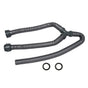 Washing Machine PVC Y-Shaped Drain Hose 1m Pipe Connector