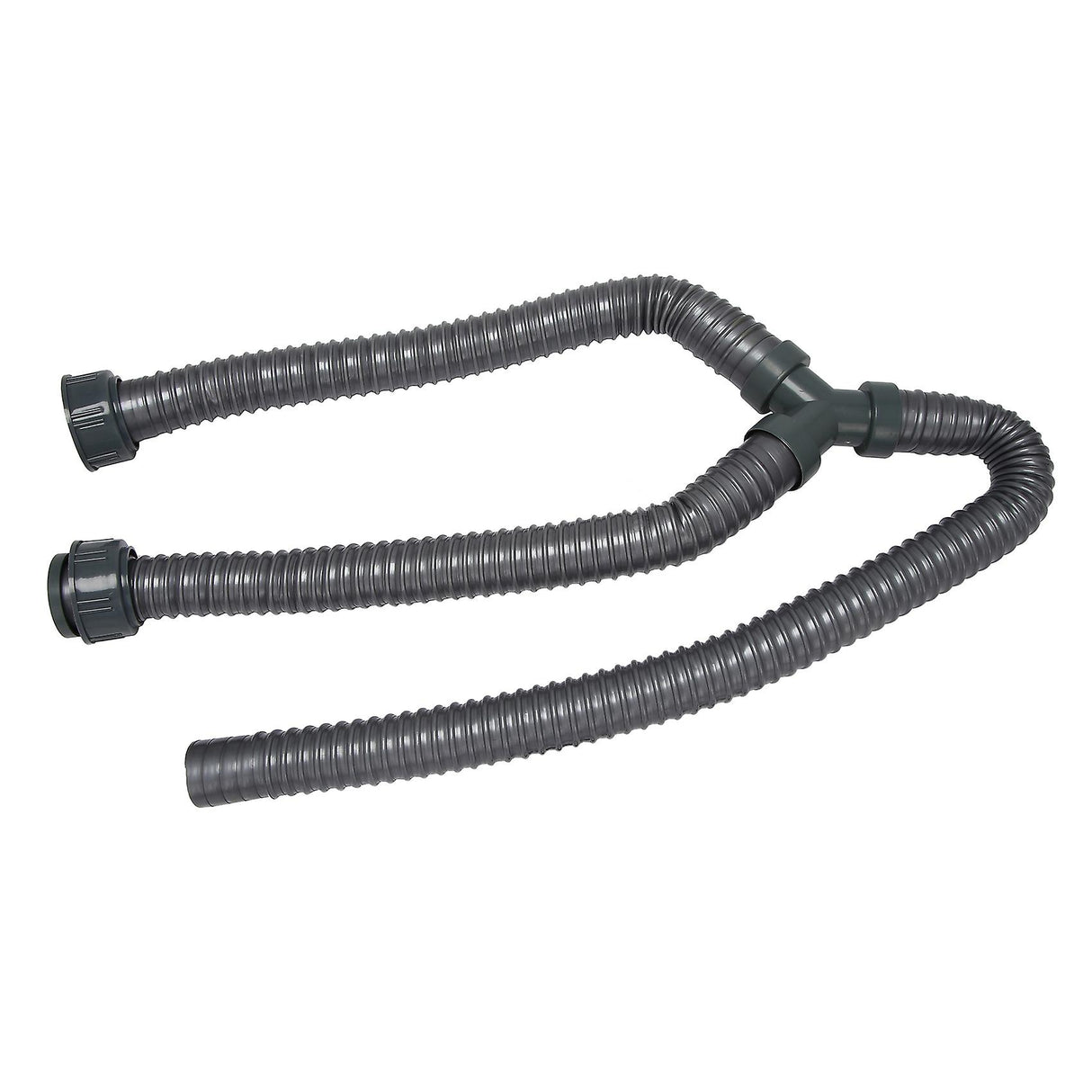 Washing Machine PVC Y-Shaped Drain Hose 1m Pipe Connector