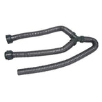 Washing Machine PVC Y-Shaped Drain Hose 1m Pipe Connector