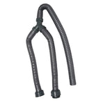 Washing Machine PVC Y-Shaped Drain Hose 1m Pipe Connector