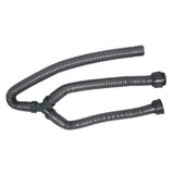 Washing Machine PVC Y-Shaped Drain Hose 1m Pipe Connector