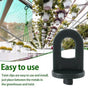 100pcs Greenhouse Hanging Hooks Fasteners Tied Buckle Hook Plant Vegetable Grafting Clip Greenhouse