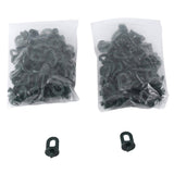 100pcs Greenhouse Hanging Hooks Fasteners Tied Buckle Hook Plant Vegetable Grafting Clip Greenhouse - Side View
