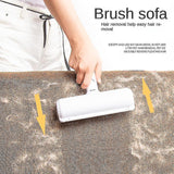 Pet Hair Remover Cat and Dog Cleaning Brush Fur Removal Animal Hair Brush Clothes Sofa Carpets Combs - Side View