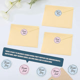 40 Pcs Gender Reveal Stickers Team Boy Team Girl Label Stickers Blue And Pink Round Stickers - Top-Down View