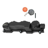 PCV Valve Cover Kit for Engine 206 307 308 407 Compatible with Peugeot 0248L1 1479837 31259241 30711484 - Front View