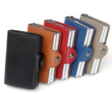 Double Anti-theft Wallet RFID-NFC Secure POP UP Card Holder