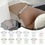 Don't Let the Tough Days Win Bracelet for Women and Men, Inspirational Black onesize