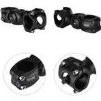 31.8 Adjustable Stem 110mm 0 60 Degree Adjustable Stem for Most Mountain Bike Road Bike, by DEBUNS