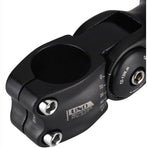 31.8 Adjustable Stem 110mm 0 60 Degree Adjustable Stem for Most Mountain Bike Road Bike, by DEBUNS