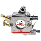 STIHL MS192T Carburetor Zama C1Q-S257A 1137-120-0650 Carburetor A..DEBUNS - Side View