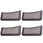 Universal Car Mesh Pocket Organizer for Phones and Glasses - Car Storage Net Compatible with All Cars