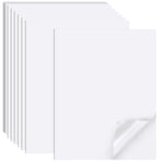 Printable Sticker Paper for Inkjet Printers, 50 Sheets A4 Matte Sticker Paper for Printers, Full Sheet Labels, Sticker Paper