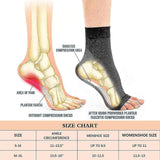 Soothing Neuropathy Socks 3 Pairs, Plantar Fasciitis Tendinitis Relief, White Large X-Large - Front View