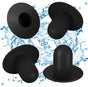 4-Pack Pool Wall Plug Replacement Parts - Above Ground Pool Filter Pump Filter Hole Plug Compatible with Intex and Bestway