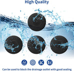 4-Pack Pool Wall Plug Replacement Parts - Above Ground Pool Filter Pump Filter Hole Plug Compatible with Intex and Bestway