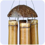 Bamboo wind chime, good sound, decorative for the garden and